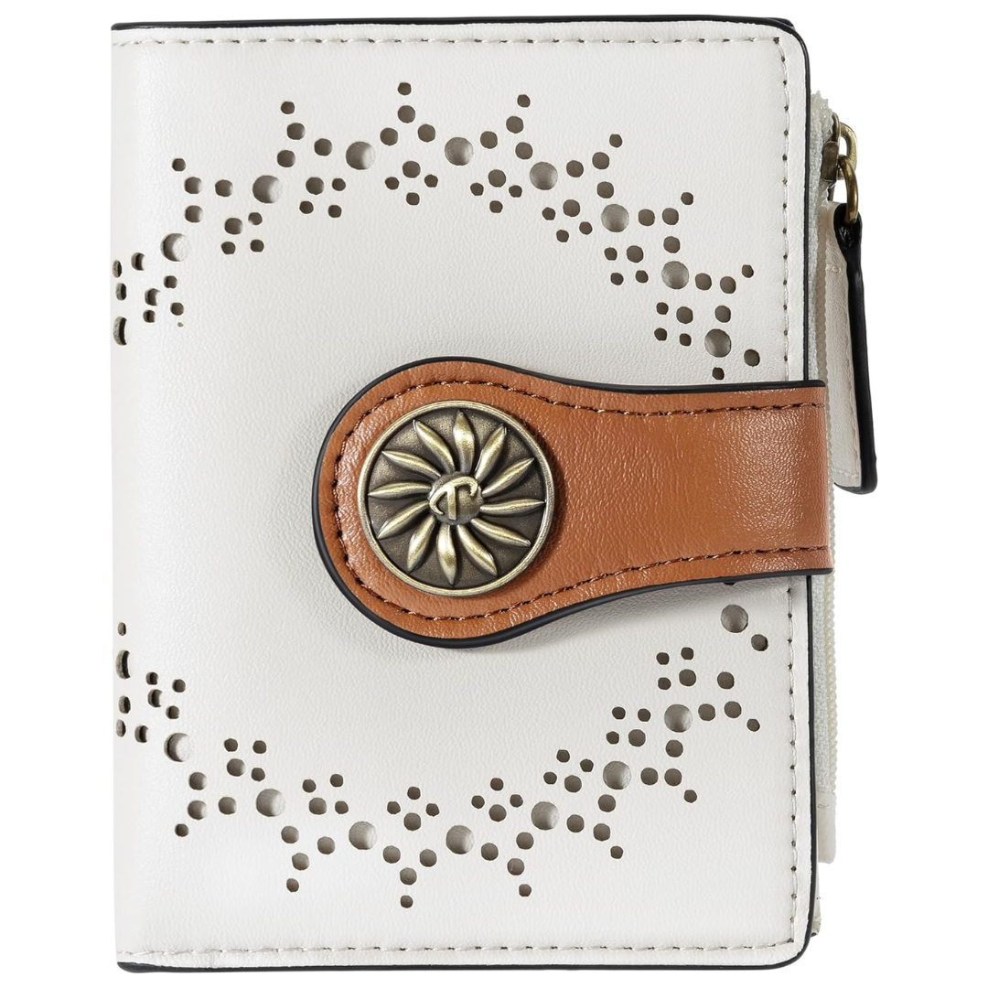 ClaireSlim - Elegant RFID Women's Wallet with Zipper