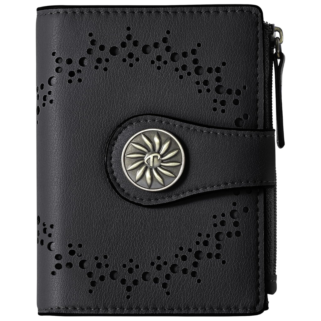 ClaireSlim - Elegant RFID Women's Wallet with Zipper