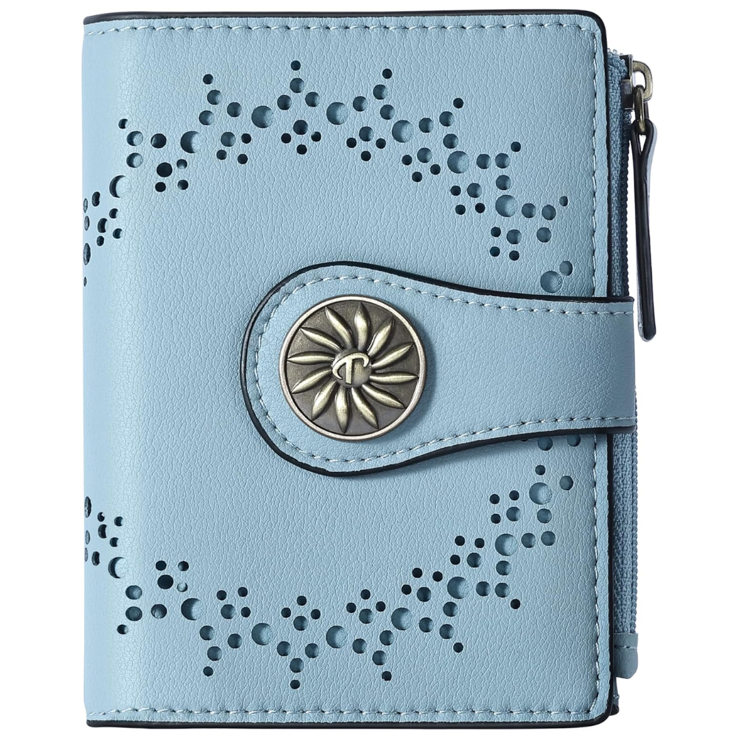 ClaireSlim - Elegant RFID Women's Wallet with Zipper
