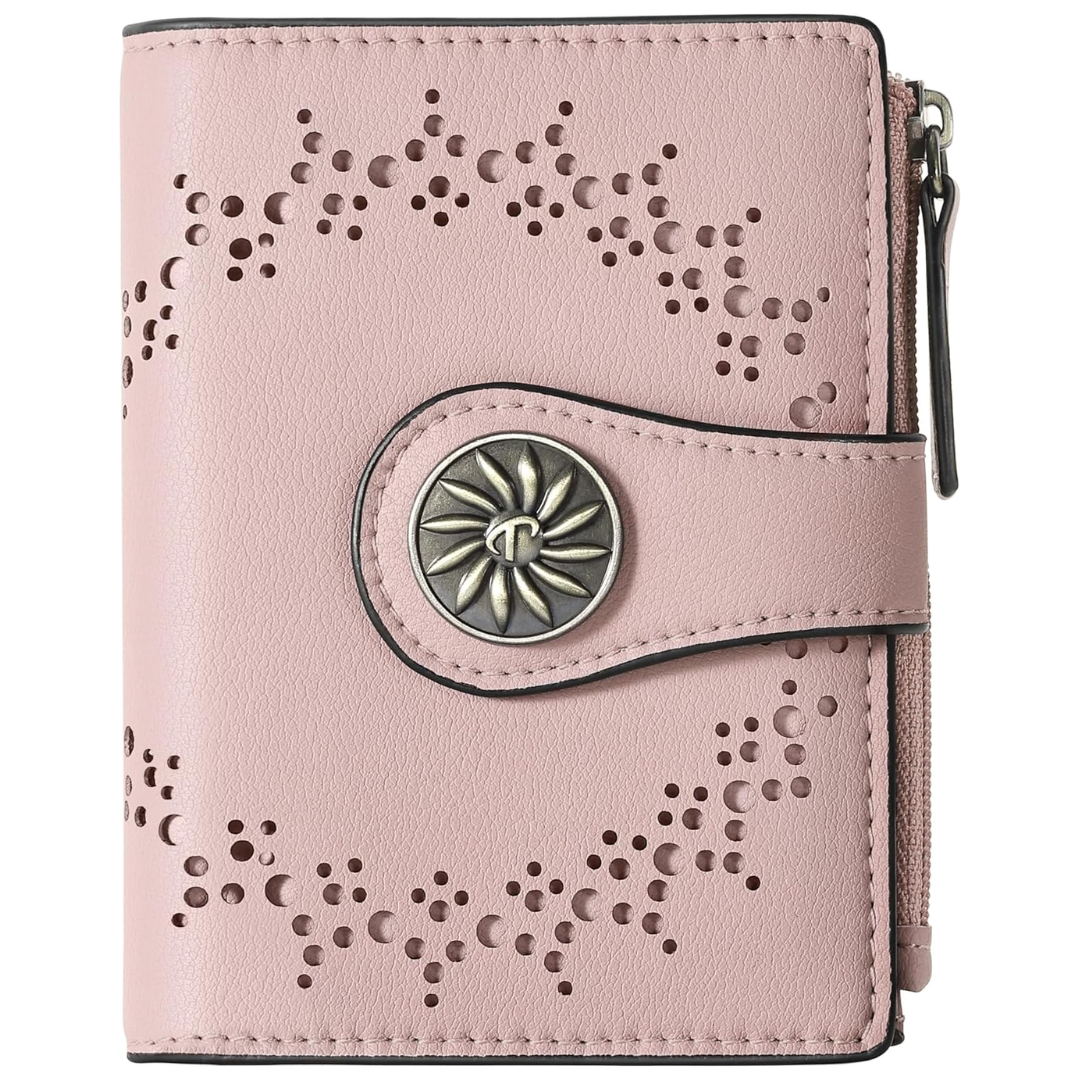 ClaireSlim - Elegant RFID Women's Wallet with Zipper
