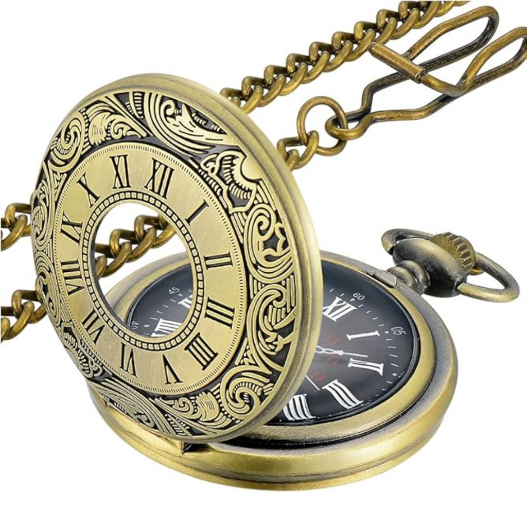 KevinWatch - Classic Retro Pocket Watch for Men
