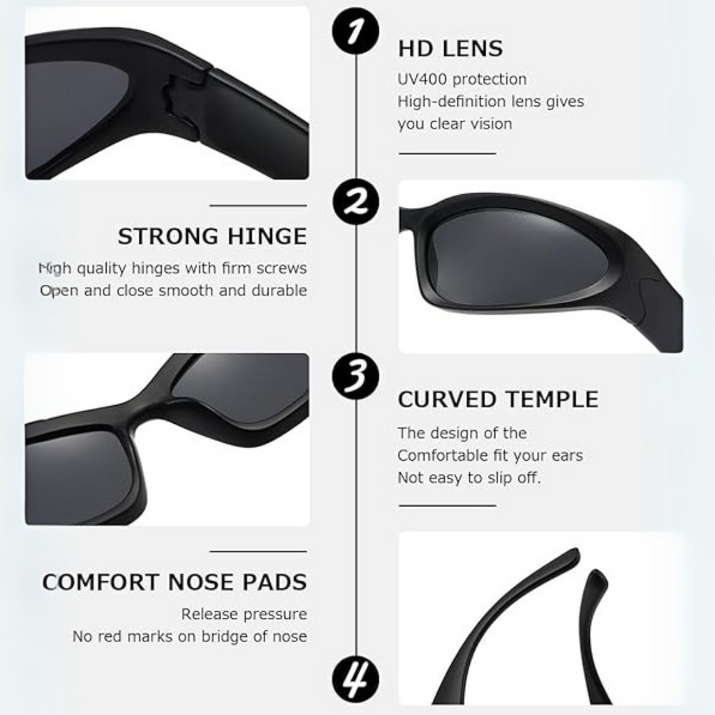 SwiftWrap - Polarized Sport Sunglasses