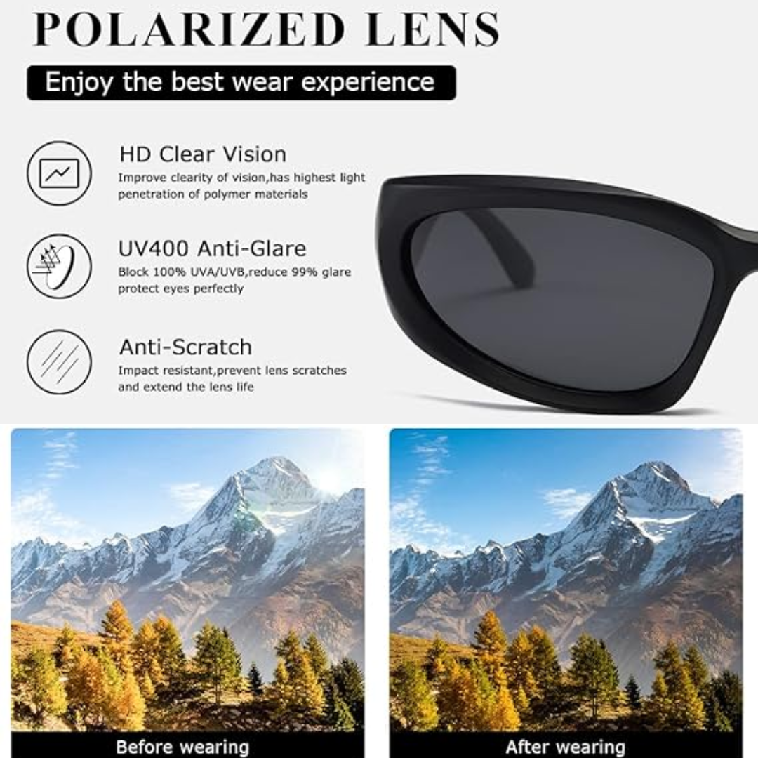 SwiftWrap - Polarized Sport Sunglasses