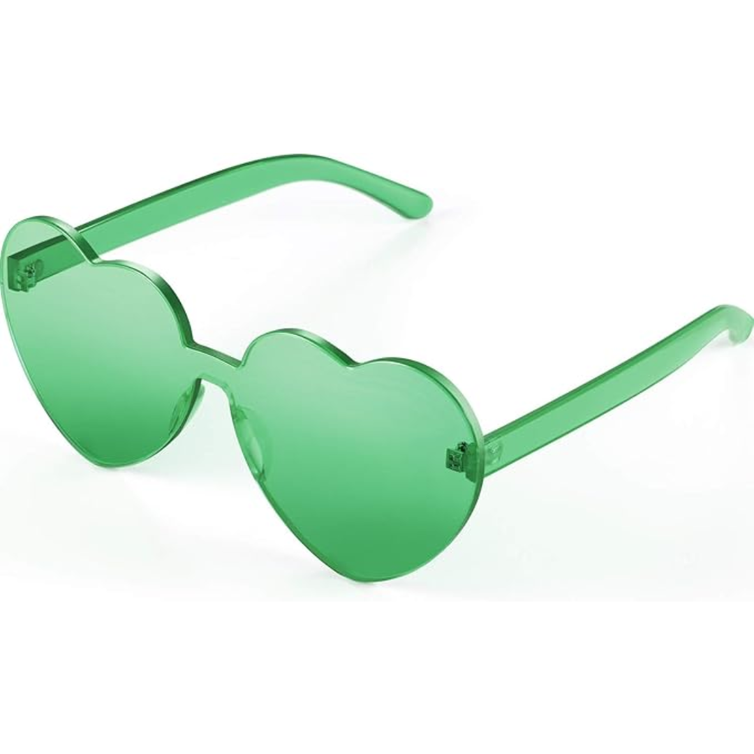 CoraLens - Trendy Rimless Heart-Shaped Sunglasses