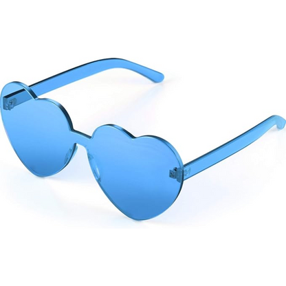 CoraLens - Trendy Rimless Heart-Shaped Sunglasses