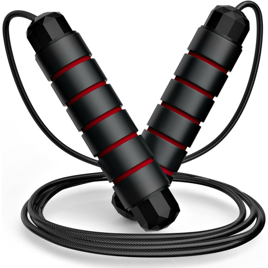 FlexiJump - Adjustable Tangle-Free Skipping Rope for Fitness
