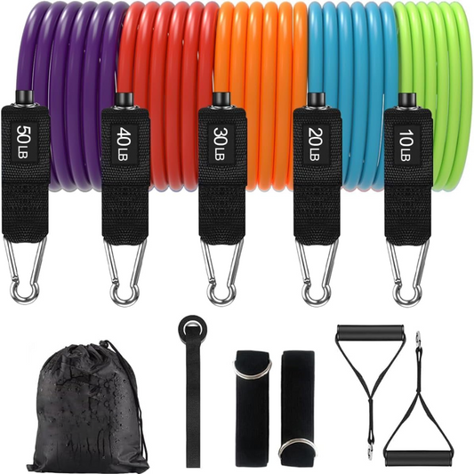PowerGrip - Resistance Bands with Durable Handles