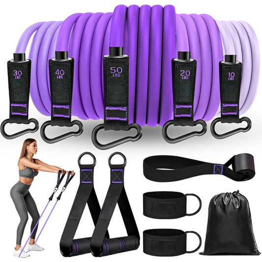 PowerFlex - Resistance Bands Set for Full Body Training