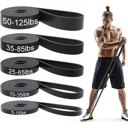 ResistForce - Set of Pull-Up Auxiliary Bands