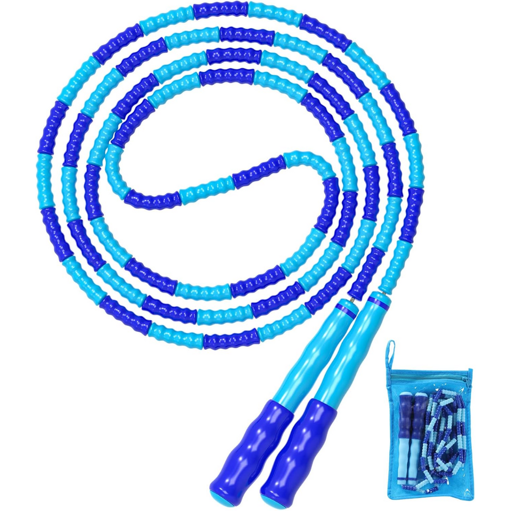 FlexiRope – Adjustable Beaded Jump Rope for Fitness