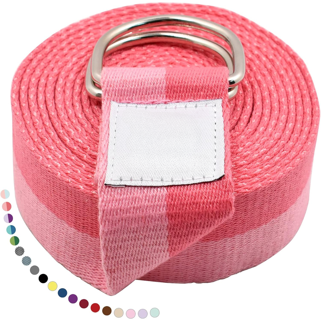 FlexFit – Adjustable Yoga Strap with D-Ring