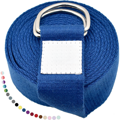 FlexFit – Adjustable Yoga Strap with D-Ring