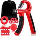 GripMaster - Adjustable Hand Strengthener Set (5 pcs)