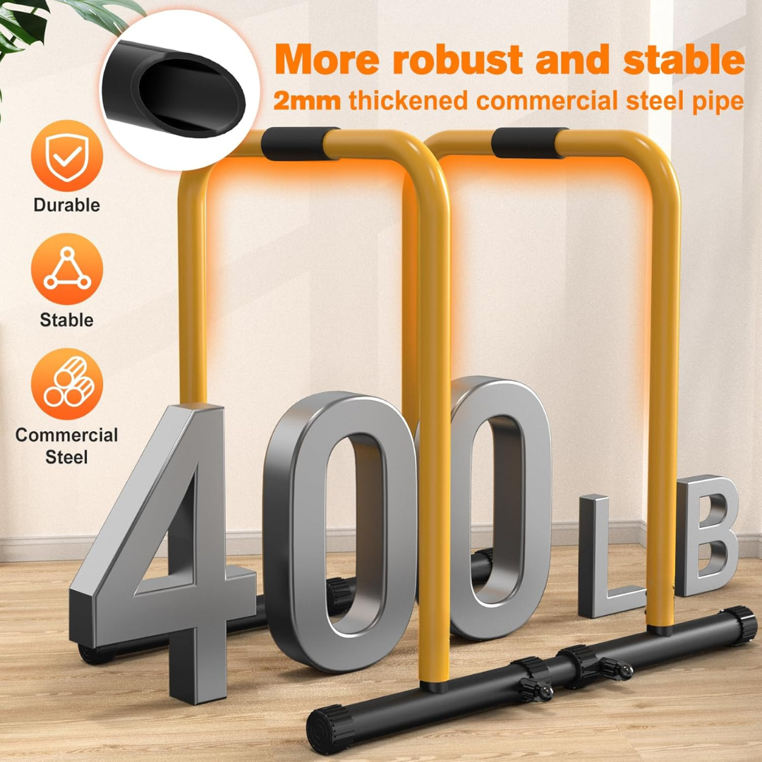 PowerDip - Sturdy Dip Station & Push-up Stand
