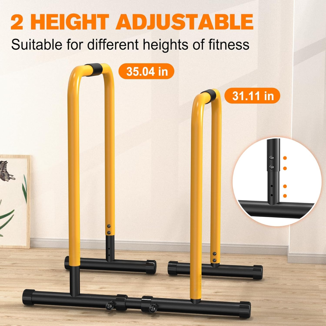 PowerDip - Sturdy Dip Station & Push-up Stand