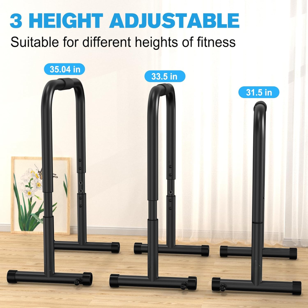 PowerDip - Sturdy Dip Station & Push-up Stand