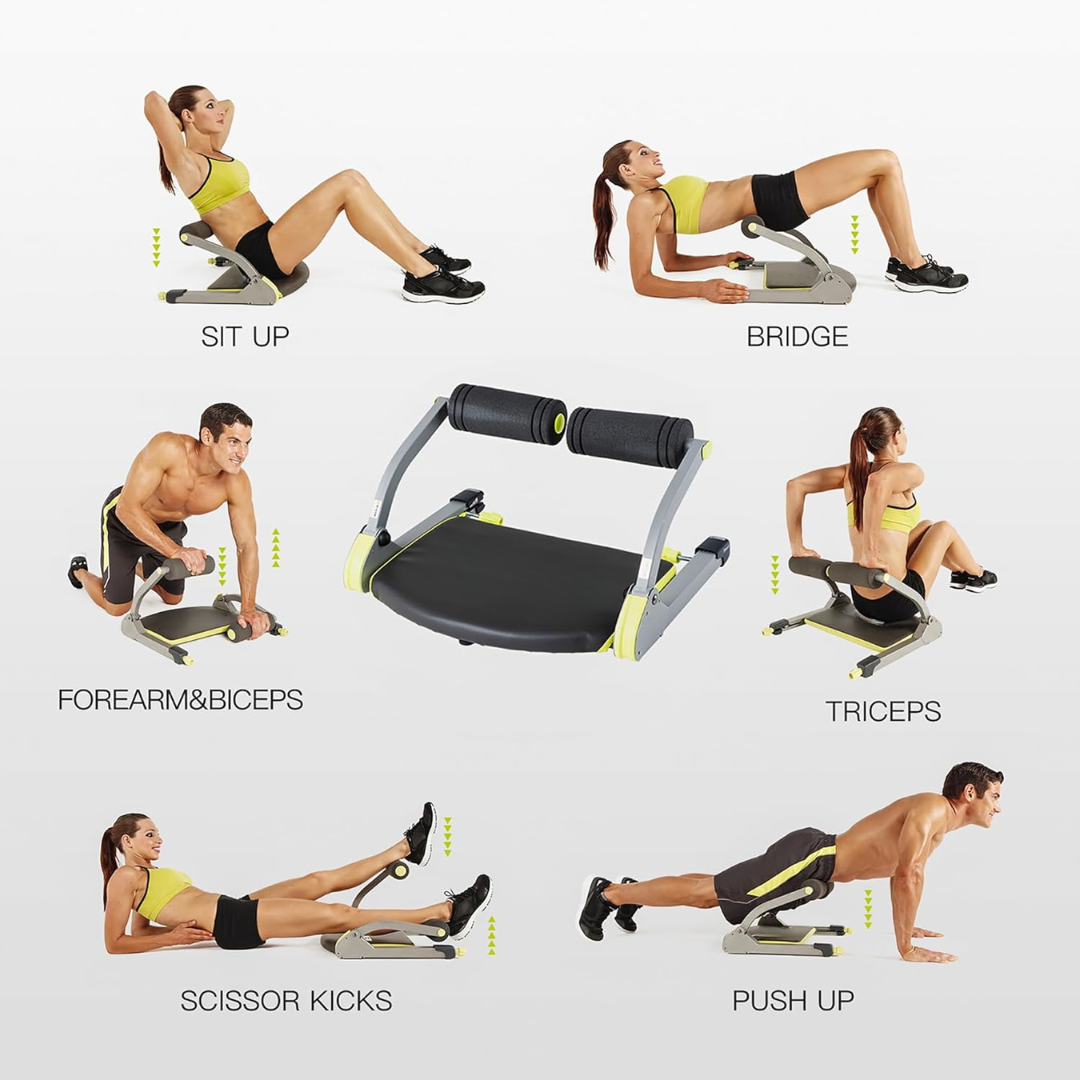 CoreMax - Compact Ab Crunch Trainer for Home