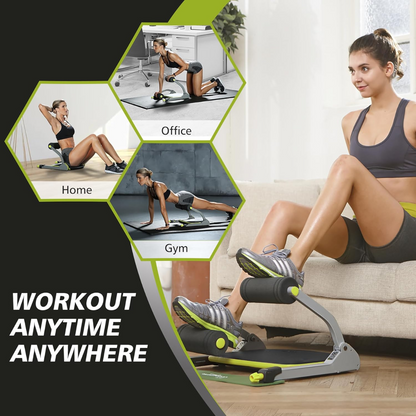 CoreMax - Compact Ab Crunch Trainer for Home