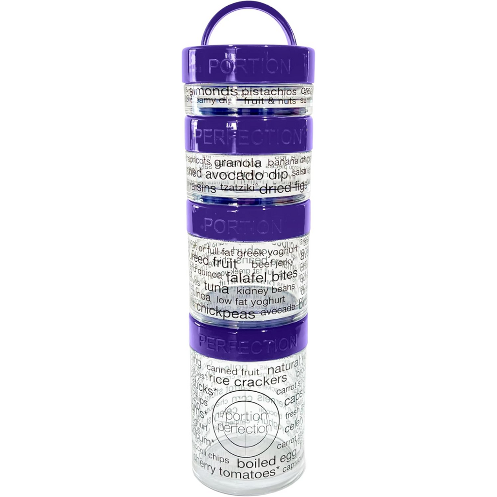 PortieMaster - Stackable Portion Control Containers for Snacks