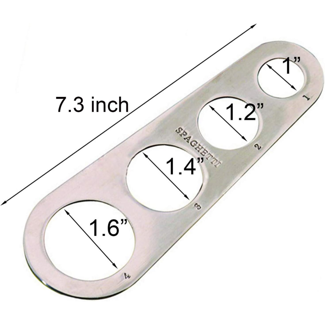 PastaPerfect - Stainless Steel Spaghetti Measure for Perfect Portions