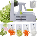 SpiralSlice – 5-Piece Robust Vegetable Slicer