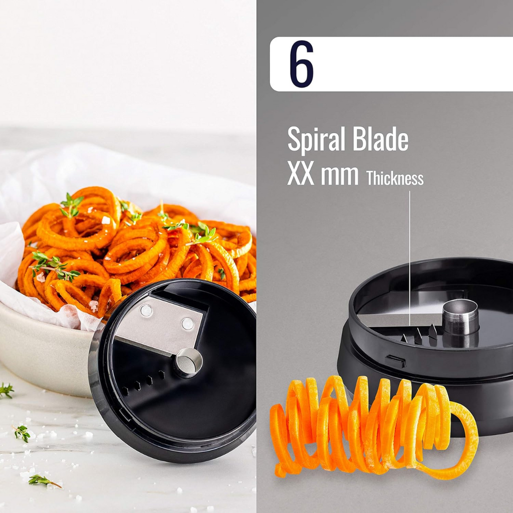 SpiralMaster - Stainless Steel Vegetable Slicer for Perfect Strips