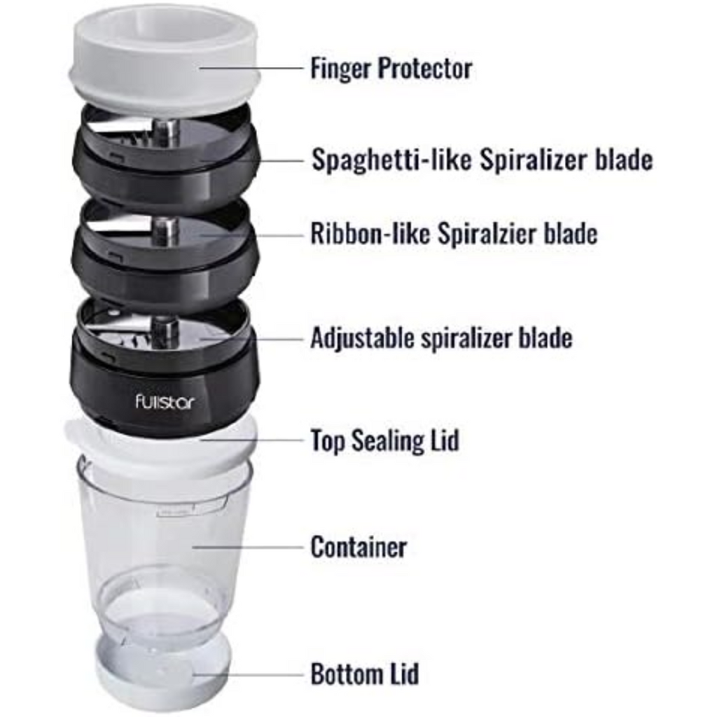 SpiralMaster - Stainless Steel Vegetable Slicer for Perfect Strips