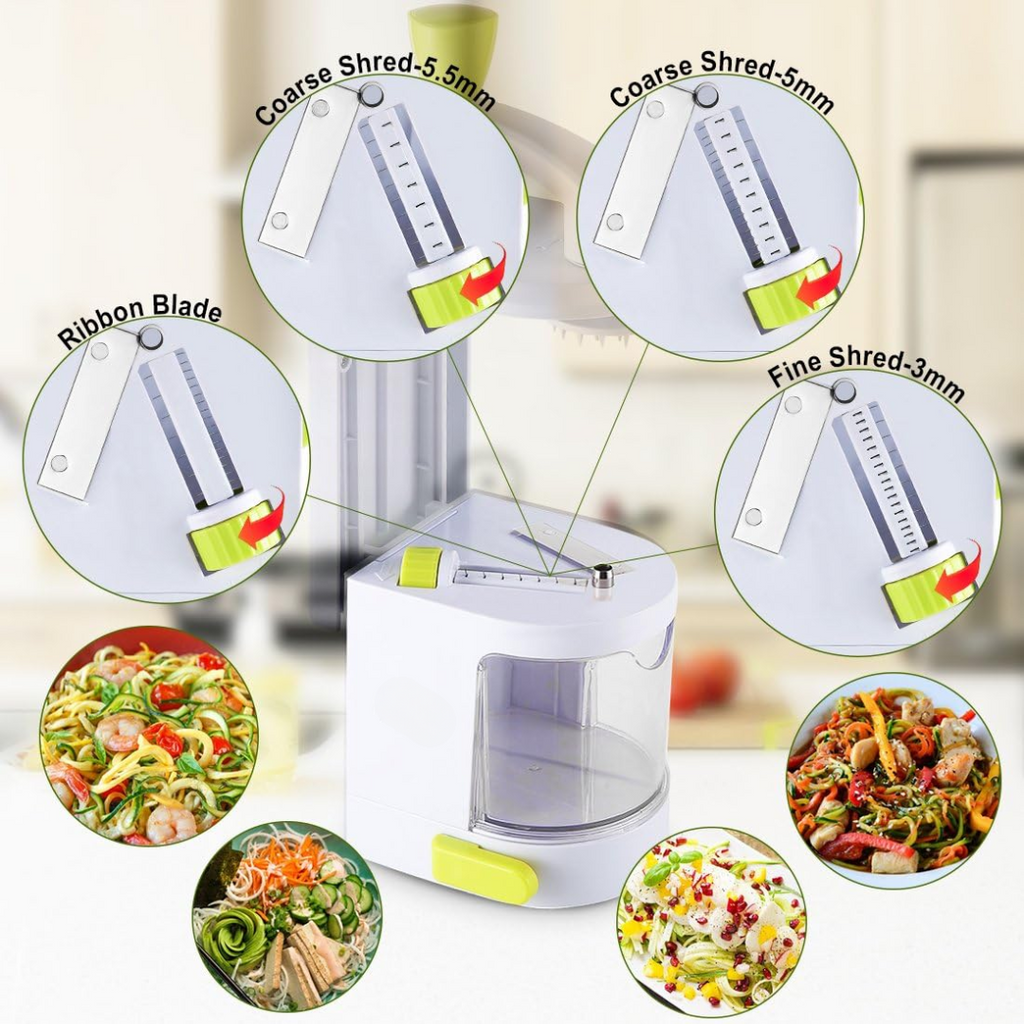 PowerSpiral - Professional Vegetable Slicer with Suction Cup
