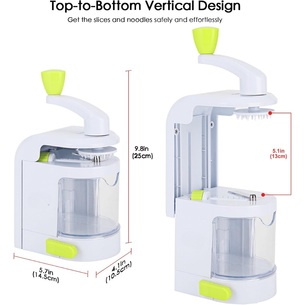 PowerSpiral - Professional Vegetable Slicer with Suction Cup