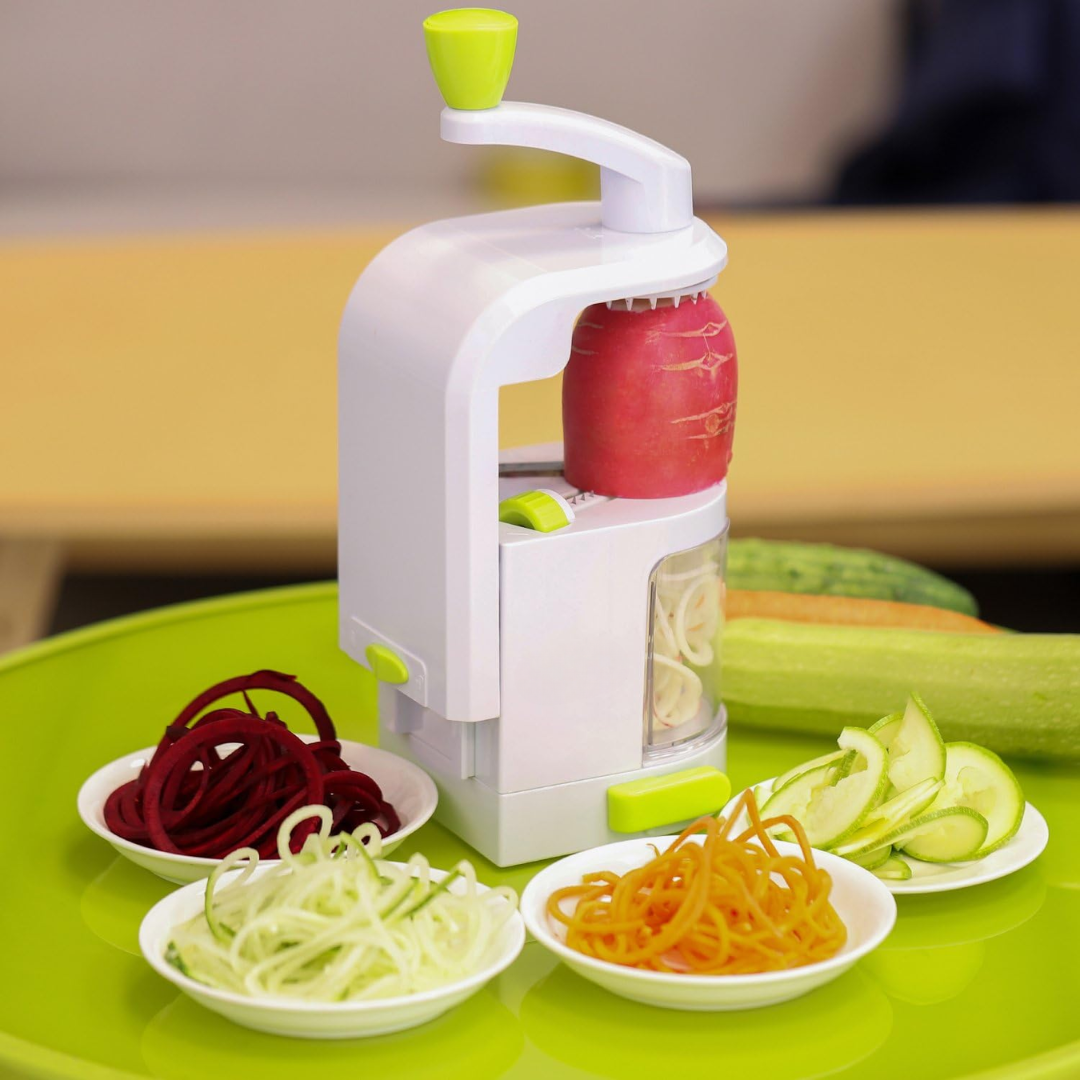 PowerSpiral - Professional Vegetable Slicer with Suction Cup