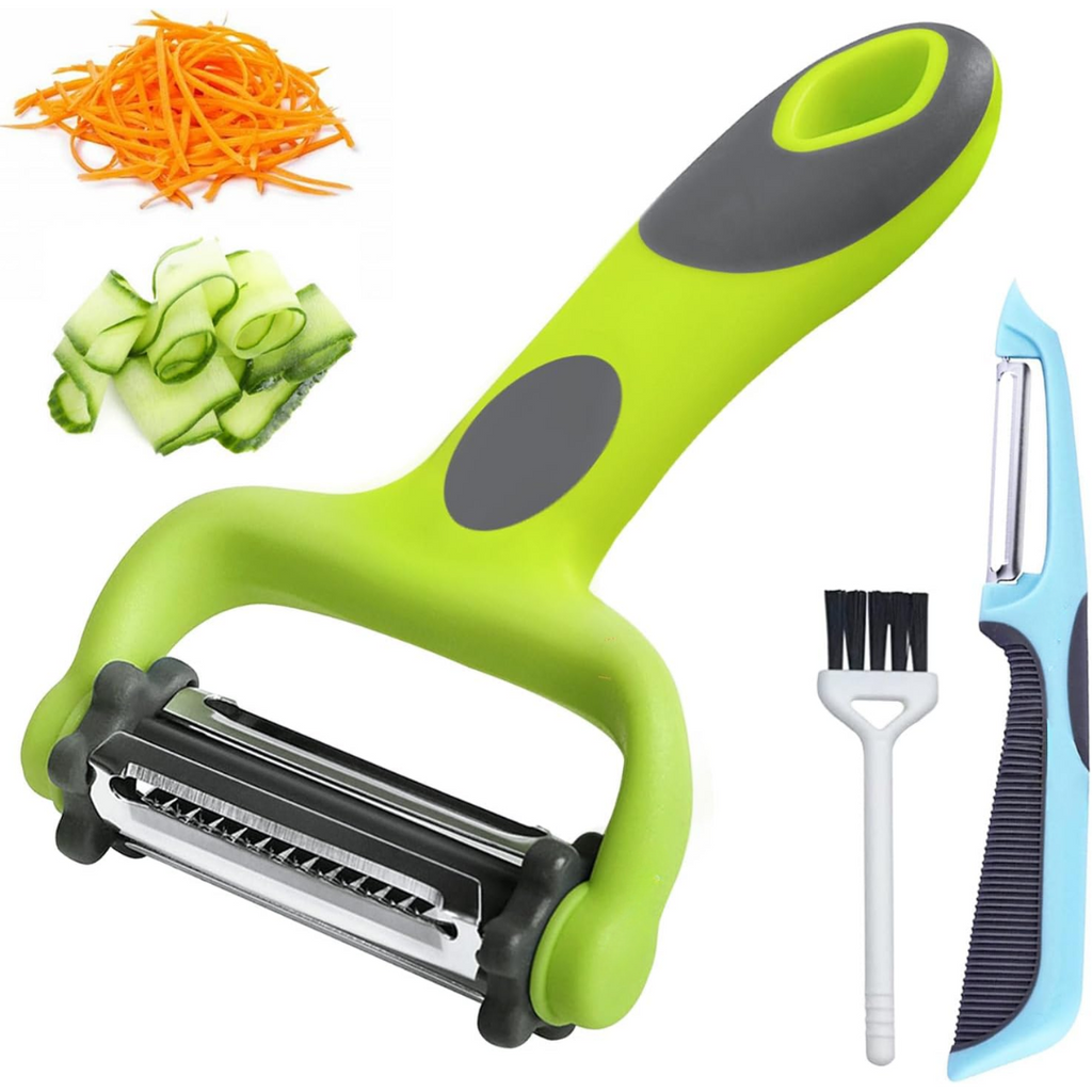 VeggieMaster - 3-in-1 Julienne Peeler for Vegetables