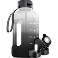 HydraMark - Elegant 2L Water Bottle Whiteh Time Indicator