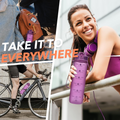HydraBoost – Trendy Motivational Water Bottle 900ml