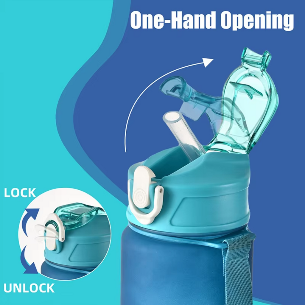 HydraMax - Large Leak-Proof Sports Water Bottle 1L