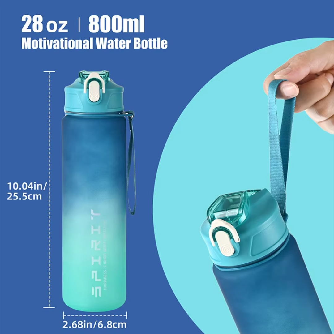 HydraMax - Large Leak-Proof Sports Water Bottle 1L