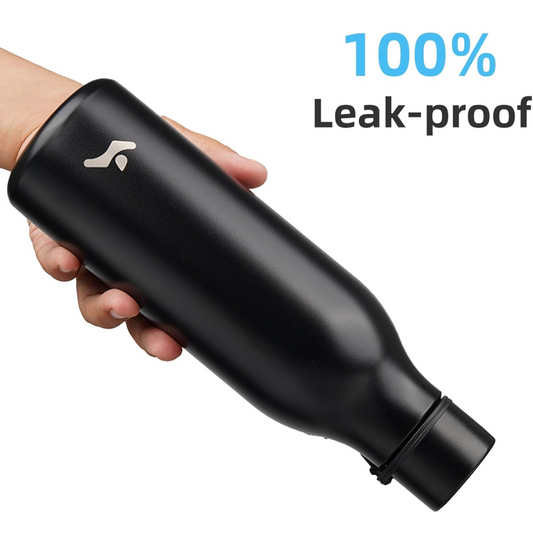 CoolFlow – Stylish Stainless Steel Water Bottle with Handle