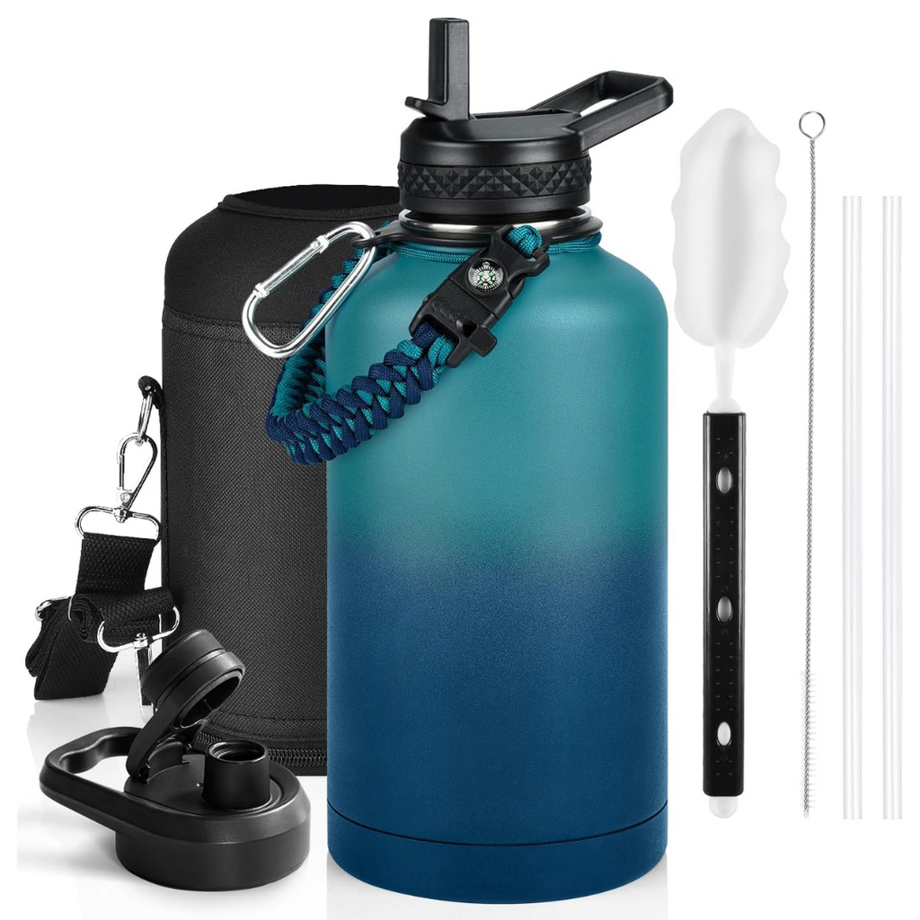 HydraPure – Durable Water Bottle with Paracord Handle