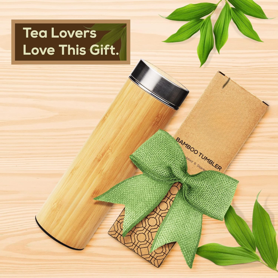 TeaFusion - Luxury Bamboo Tea Bottle 500ml