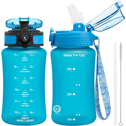 EcoFlow - Reusable Tritan Water Bottle with Straw