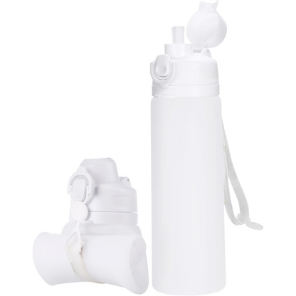 FlexiHydrate - Foldable Silicone Water Bottle 600ml