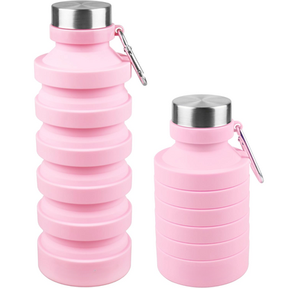 FlexiHydrate - Sustainable Foldable Water Bottle