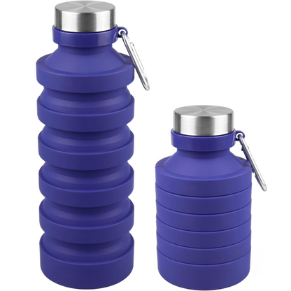 FlexiHydrate - Sustainable Foldable Water Bottle