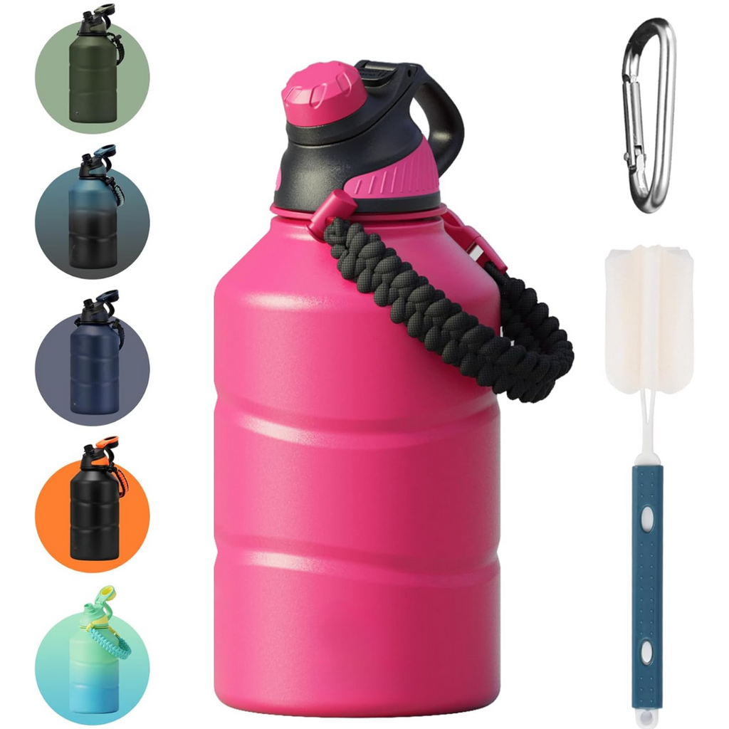 HydroGuard - Insulated Water Bottle 1.9L with Magnetic Lid