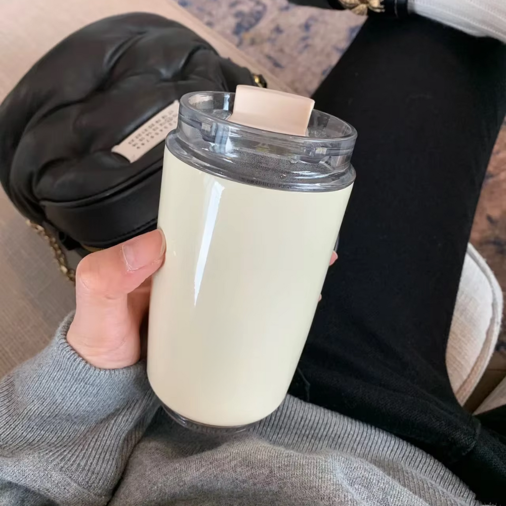 PureSip - Insulated Stainless Steel Travel Mug with Thermal Function