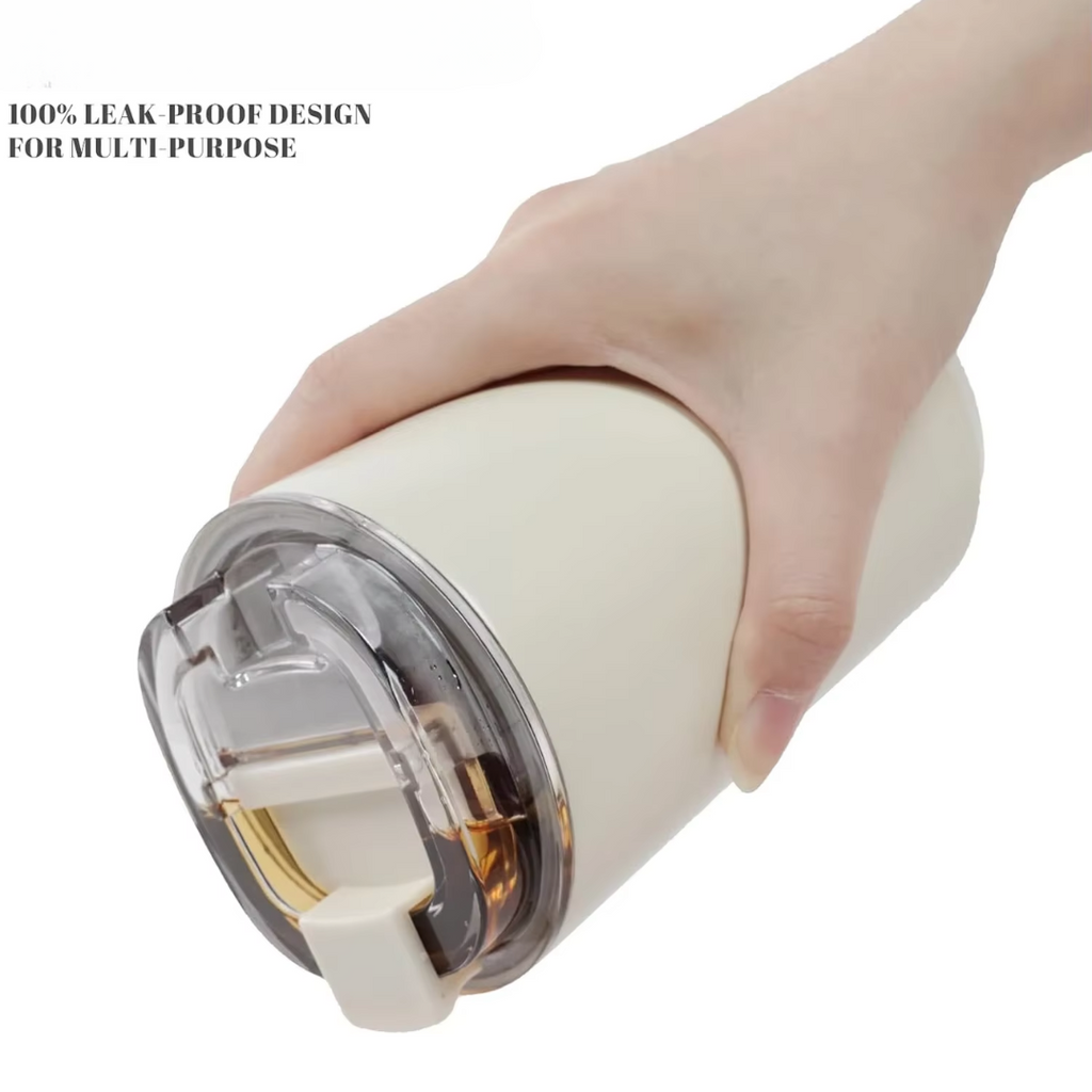 PureSip - Insulated Stainless Steel Travel Mug with Thermal Function