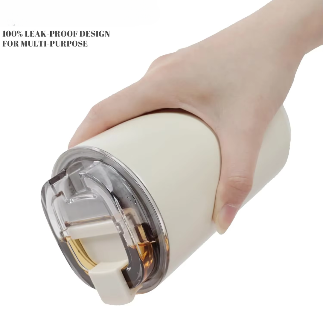 PureSip - Insulated Stainless Steel Travel Mug with Thermal Function