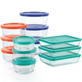 GlassKeeper - 12-Piece Storage Jar Set