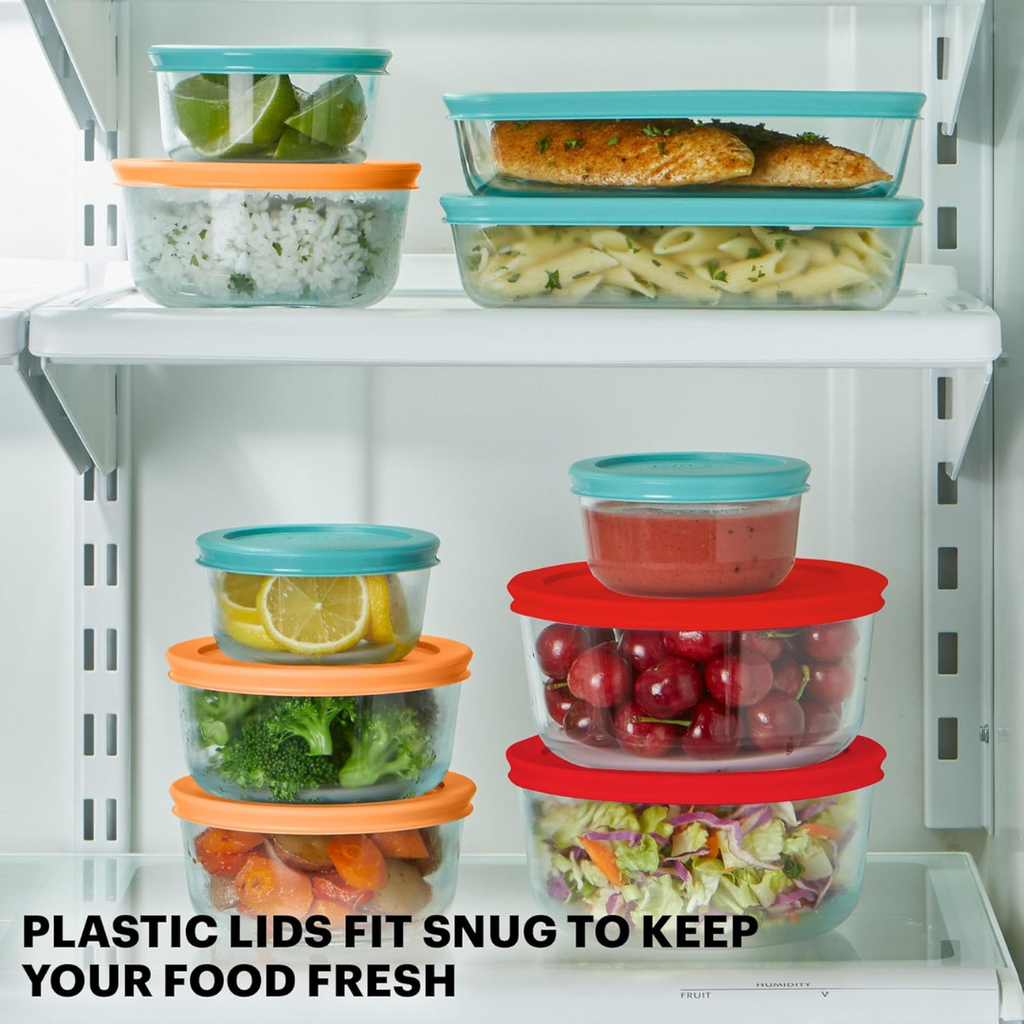 GlassKeeper - 12-Piece Storage Jar Set