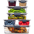 FreshPrep – Sustainable BPA-Free Meal Prep Containers Set (7 pieces)