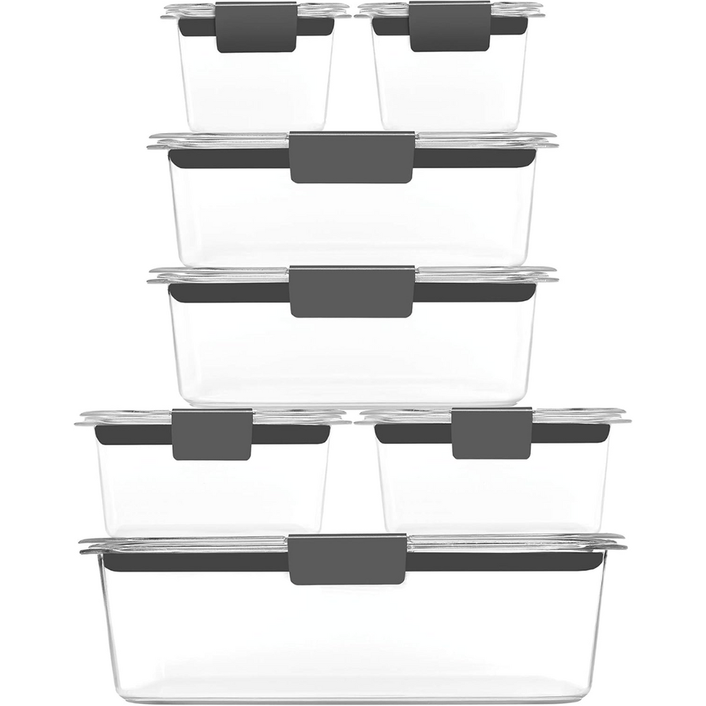 FreshPrep – Sustainable BPA-Free Meal Prep Containers Set (7 pieces)